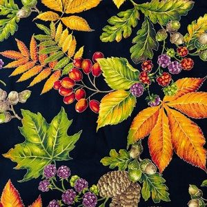 Vintage VIP Cranston fabric HARVEST Autumn Fall  Fabric 100% Cotton 5.3 Y